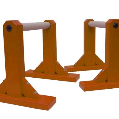 Pair of Tall Paralettes - Orange (QBS314)