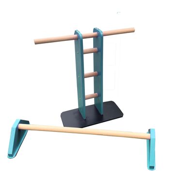 Duo Set - Hip Flexor and Handstand Bar - Turquoise Blue (QBS524)