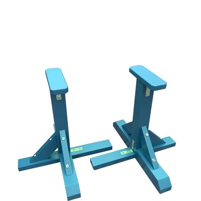 Pair of Pedestal Strength Trainers - Octagonal Grip - REDUCED GRIP SIZE - Turquoise Blue (QBS671)