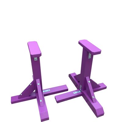 Pair of Pedestal Strength Trainers - Octagonal Grip - REDUCED GRIP SIZE - Baby Pink (QBS676)