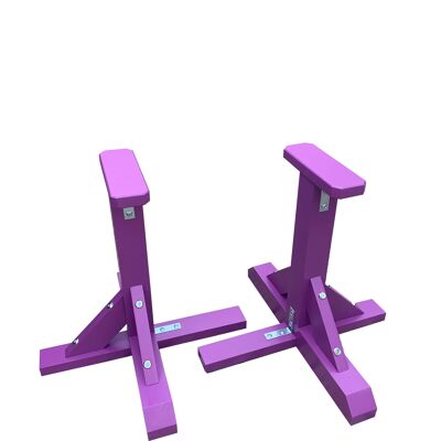Pair of Pedestal Strength Trainers - Octagonal Grip - REDUCED GRIP SIZE - Baby Blue (QBS677)