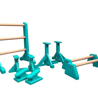 Ultimate Quest Bespoke Training Floor Set - Turquoise Green (QBS705)