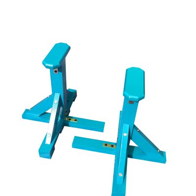 Pair of Pedestal Strength Trainers - Octagonal Grip - Turquoise Blue (QBS744)