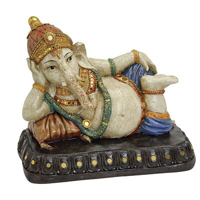 Ganesha aus Poly, B34 x T19 x H29 cm