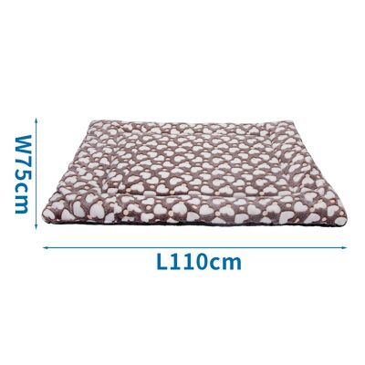 PET CUSHION（PRINTED LUMINOUS）BROWN 75*110CM