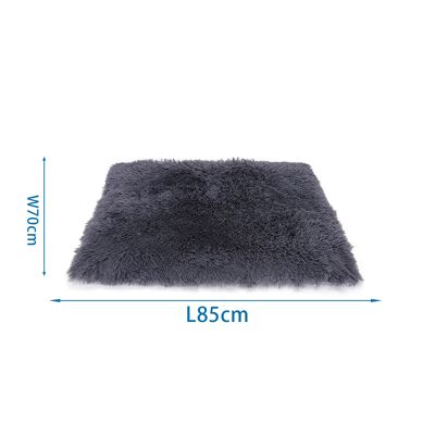 PET CUSHION (PEACOCK PLUSH) GRAY 70*85CM