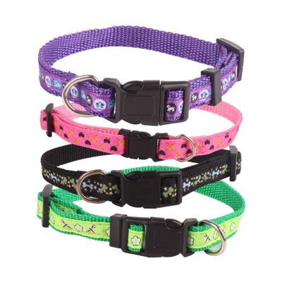 TWO LAYERS DOG COLLAR 1.0 W1.0*L20-30CM