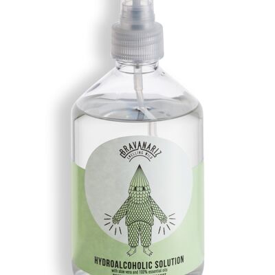 NATURAL HYDROALCOHOLIC SOLUTION 500 ml. HANDS