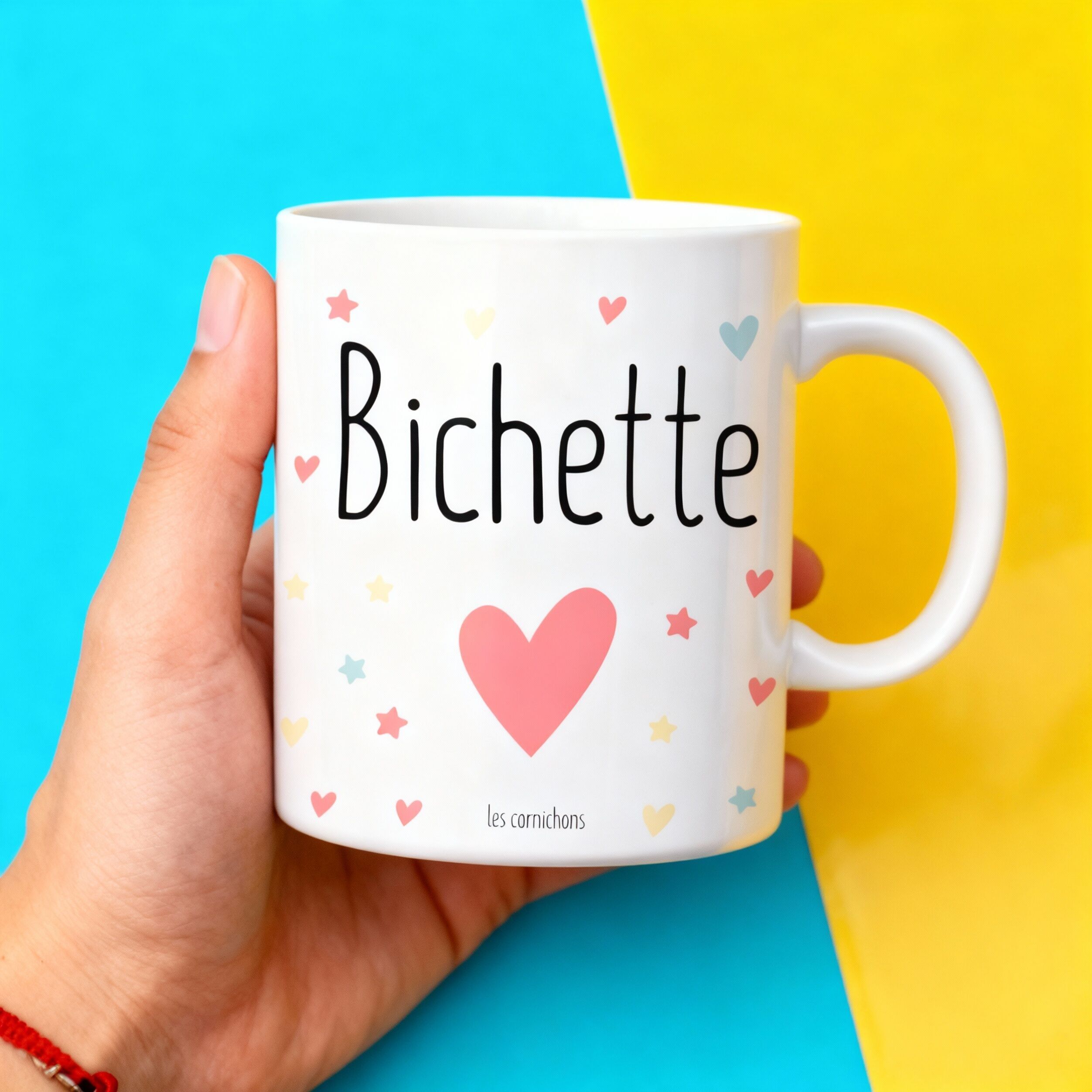 Mug Bichette - mug surnom cadeau - décoré en France