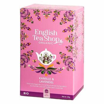 English Tea Shop - Camomille & Lavande, BIO, 20 sachets 1