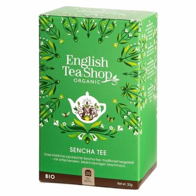 English Tea Shop - Té Sencha, BIO, 20 bolsitas de té
