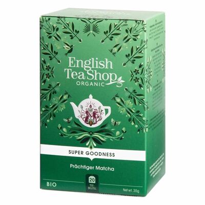 English Tea Shop - Magnificent Matcha, ORGANIC, 20 tea bags