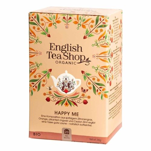 English Tea Shop - Happy Me, BIO Wellness-Tee, 20 Teebeutel
