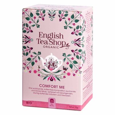 English Tea Shop - Comfort Me, tè benessere BIOLOGICO, 20 bustine di tè