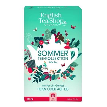 English Tea Shop - Summer Tea Collection Herbes, BIO, 20 sachets de thé, 4 variétés 5