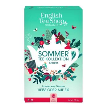 English Tea Shop - Summer Tea Collection Herbes, BIO, 20 sachets de thé, 4 variétés 2
