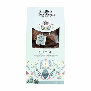 English Tea Shop - Sleepy Me, BIO, 15 sachets pyramidaux en boîte papier 4