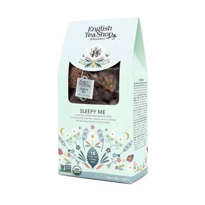 English Tea Shop - Sleepy Me, ORGANIC, 15 pyramid bags in paper box