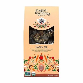 English Tea Shop - Happy Me, BIO, 15 sachets pyramidaux dans une boîte en papier 4