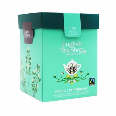 English Tea Shop - Pfefferminze, BIO Fairtrade, Loser Tee, 80g Box