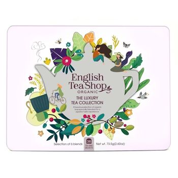 English Tea Shop - Coffret cadeau thé métal "Classic Selection" avec 36 thés bio 5