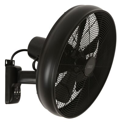 LUCCI air- BREEZE - wall fan in matt black