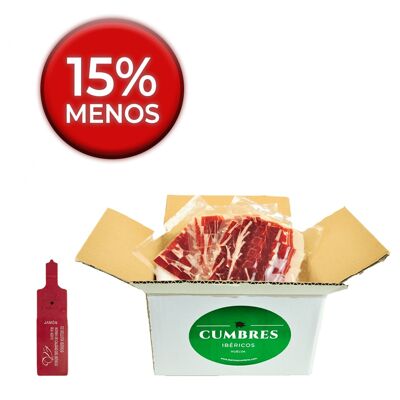 Loncheado de Jamón de Bellota 50% Ibérico – Corte en tapas - 10 sobres