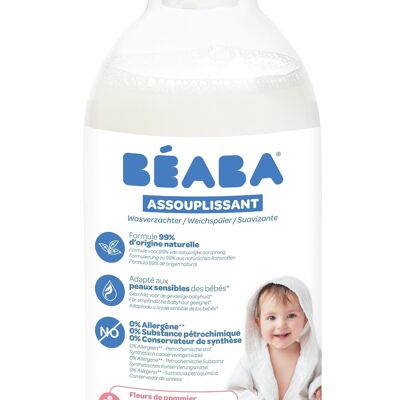 BEABA, Pack of 3 - Fabric softener - apple blossom - 1 L