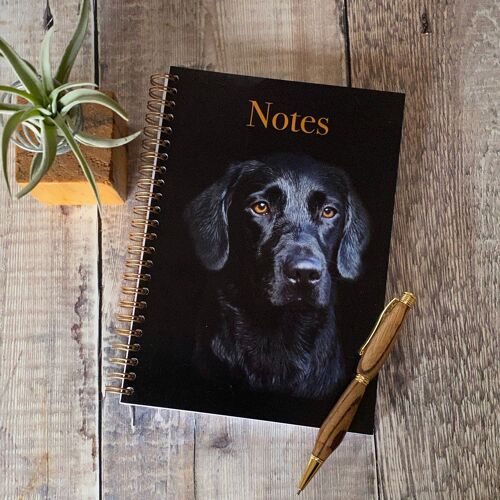 Notebook - Labrador notebook with 75 blank pages inside