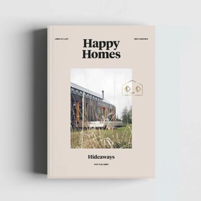 Libro sugli interni: rifugi di case felici