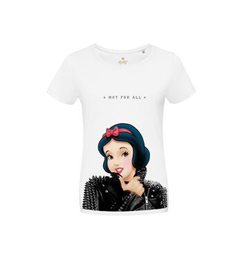 T-shirt femme Rock blanc 1