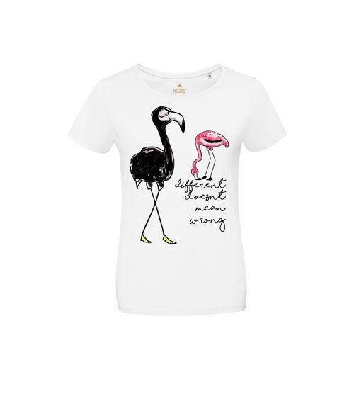 T-shirt donna Black Flamingo