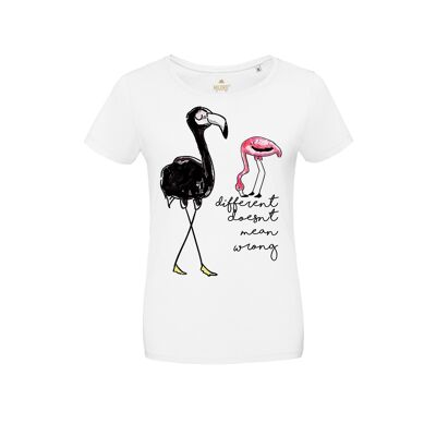 T-shirt donna Black Flamingo