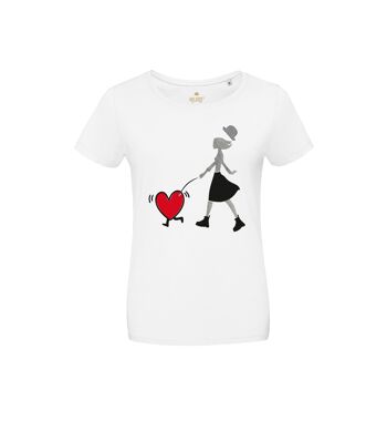 Suis ton coeur t-shirt femme