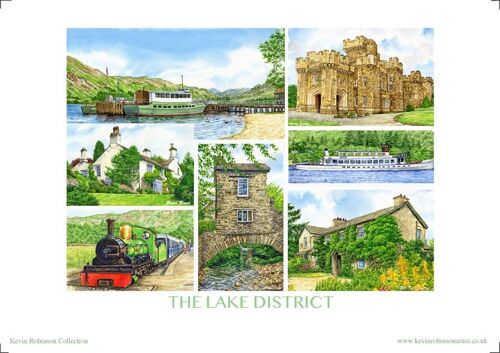 Lake District multi image Print