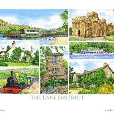 Lake District multi image Print