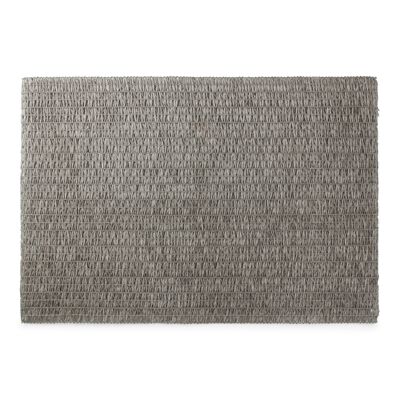 Placemat 45x30cm geweven grijs Tabletop