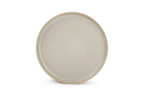 Plat bord 28xH3cm beige Tabo