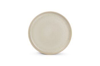 Plat bord 22xH3cm beige Tabo 1