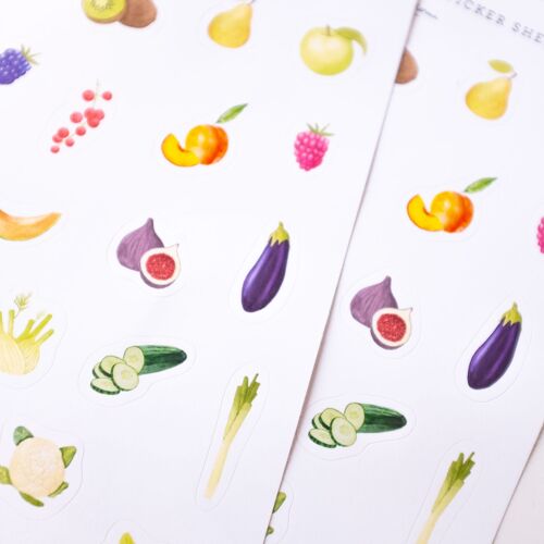 Stickers - Fruits and Vegetables