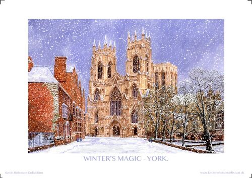 YORK WINTERS MAGIC PRINT.