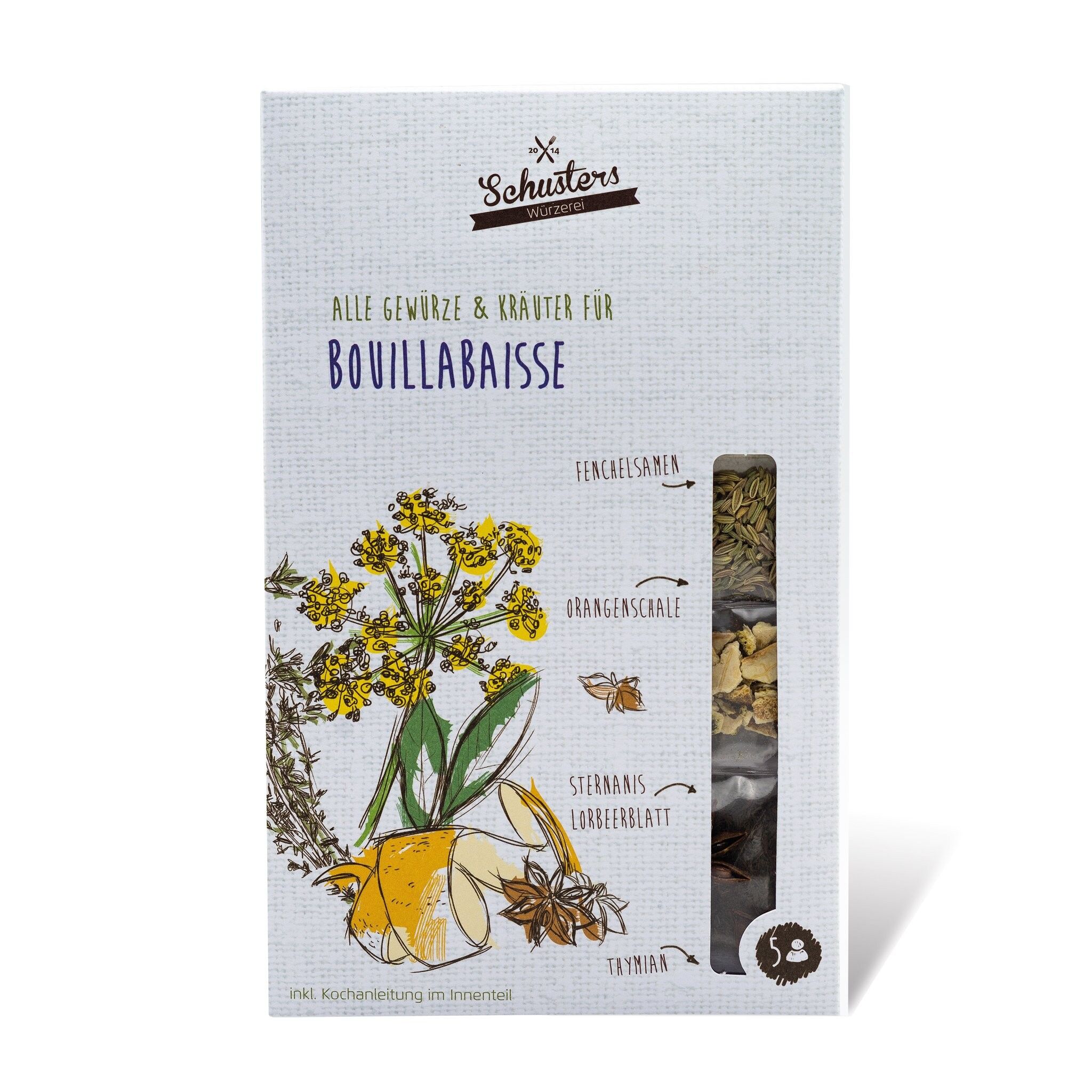 Bouillabaisse - Todas las hierbas y especias con receta