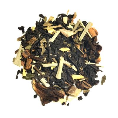 Té negro de hoja completa | Profundidades de belleza (lima y menta verde)