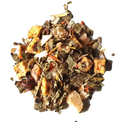 Tisane aux fruits et aux herbes | L'Esprit du Mexique (Papaye & Ananas)