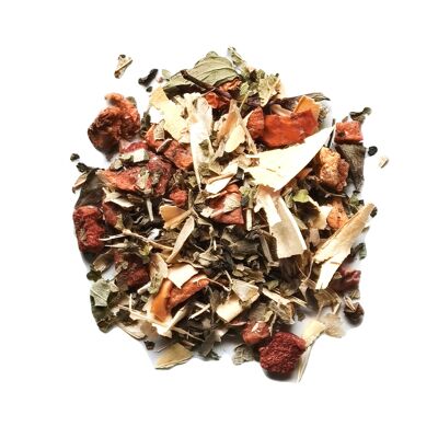 Tisane alla Frutta ed Erbe | Fonte di ispirazione (fragola e menta)