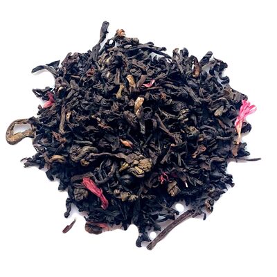 Té verde de hoja completa | Jardín de Badalpur (Assam y pólvora con rosa)