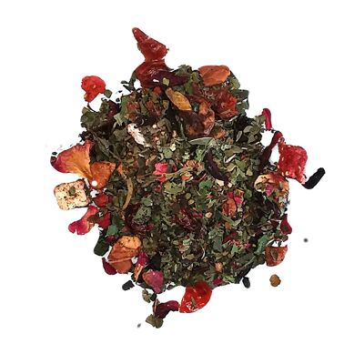 Tisane aux fruits et aux herbes | Baiser apaisant (Berry Mint)