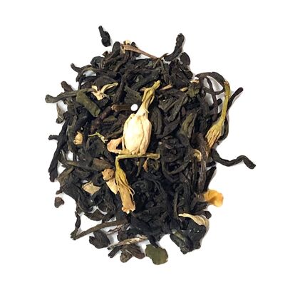 Tè verde a foglia intera | La miscela da sala (litchi e gelsomino)