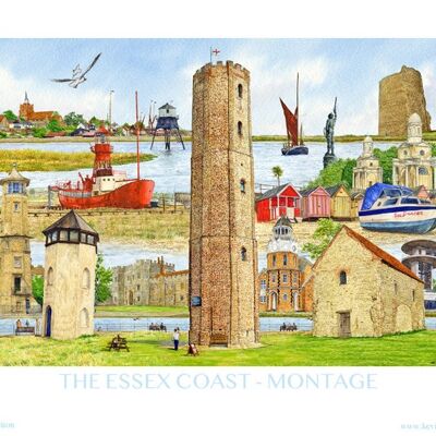 ESSEX COAST MONTAGE-DRUCK.