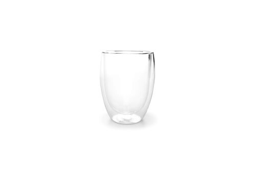 Beker 35cl dubbelwandig glas Vienna - set/2